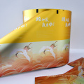 food grade safely aluminum metallized polyester film for tea